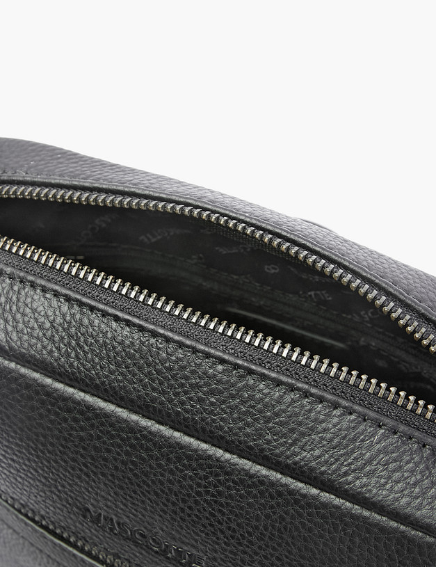 Черная мужская сумка MASCOTTE 604-2222-102 | ракурс 4