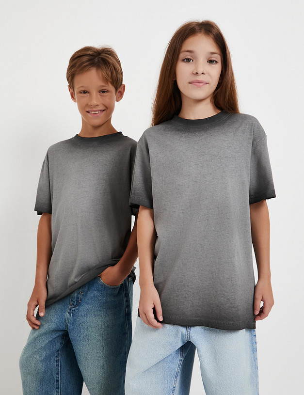 Графитовая детская футболка MASCOTTE 848-5120-2610 | ракурс 1