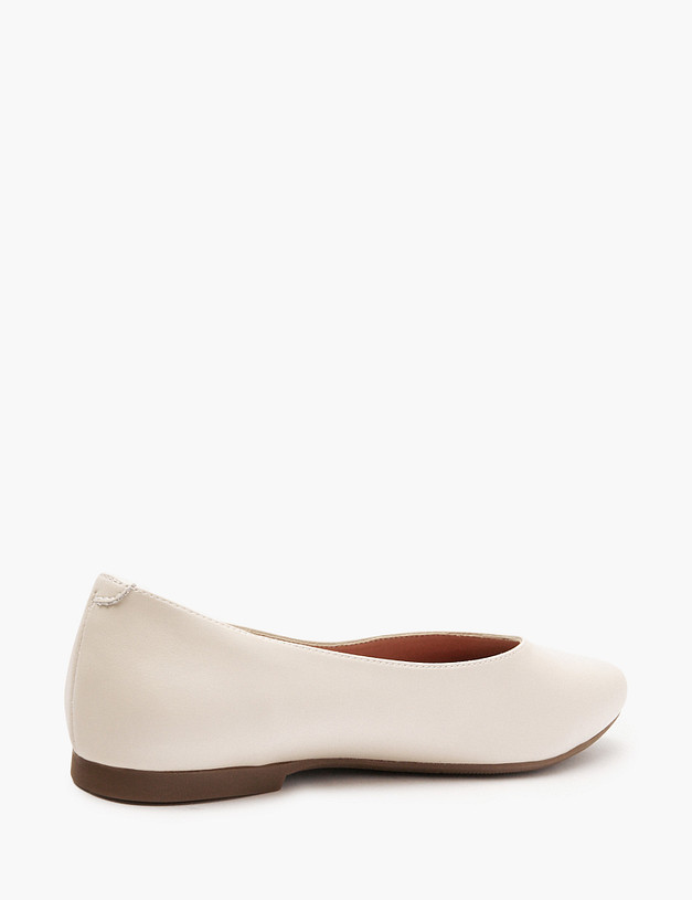 Молочные женские балетки MASCOTTE 25-514311-0601 | ракурс 3