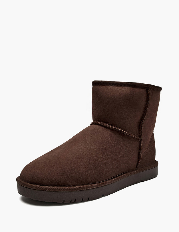 Коричневые мужские угги MASCOTTE 142-529336-0909 | ракурс 2