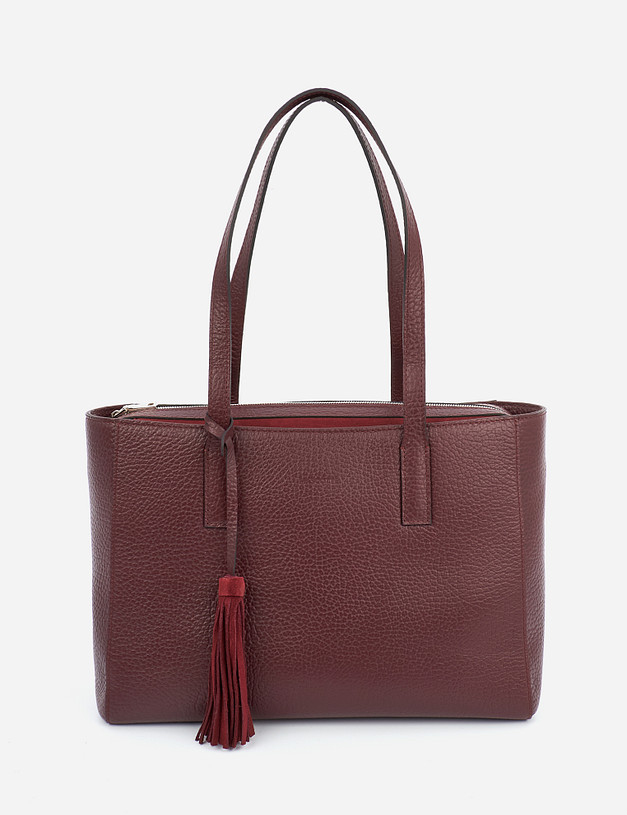Бордовая женская сумка MASCOTTE 697-1203-105 | ракурс 2