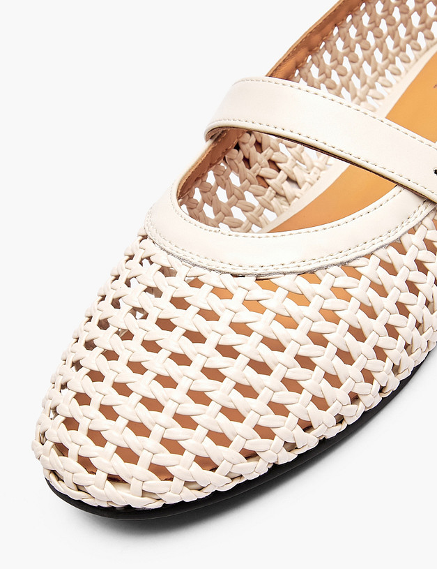 Молочные женские туфли MASCOTTE 234-612791-0601 | ракурс 6