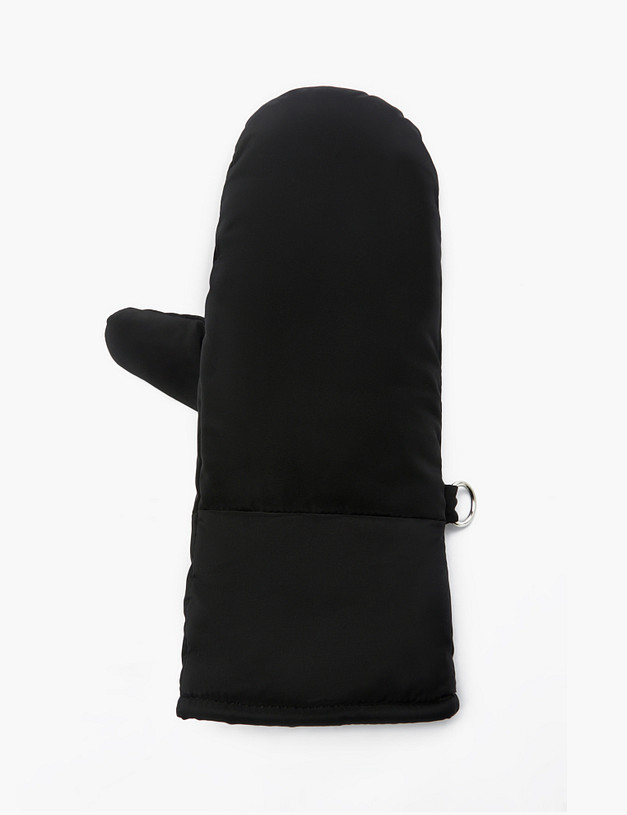 Черные женские варежки MASCOTTE 717-2218-202 | ракурс 2 Черные женские варежки MASCOTTE 717-2218-202 | ракурс 2