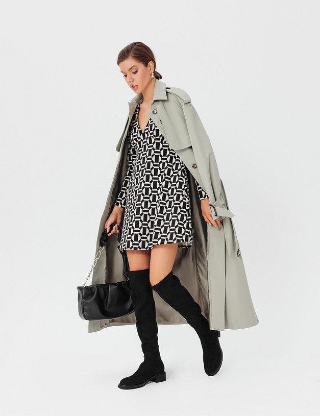 Черные женские ботфорты MASCOTTE 100-121821-2402 | ракурс 1 Черные женские ботфорты MASCOTTE 100-121821-2402 | ракурс 1