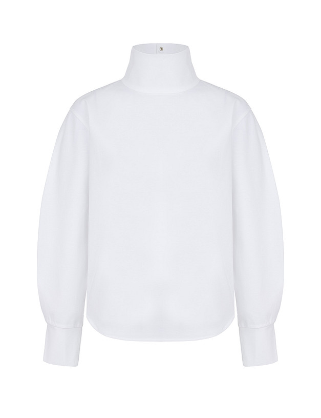 Белая женская водолазка MASCOTTE 976-5203-2601 | ракурс 8