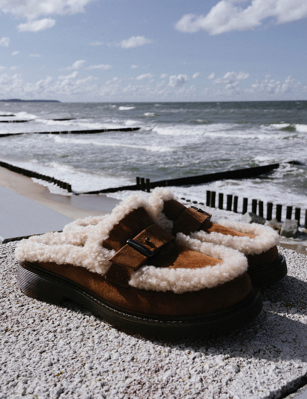 Рыжие женские сабо MASCOTTE 94-510542-0613 | ракурс 9