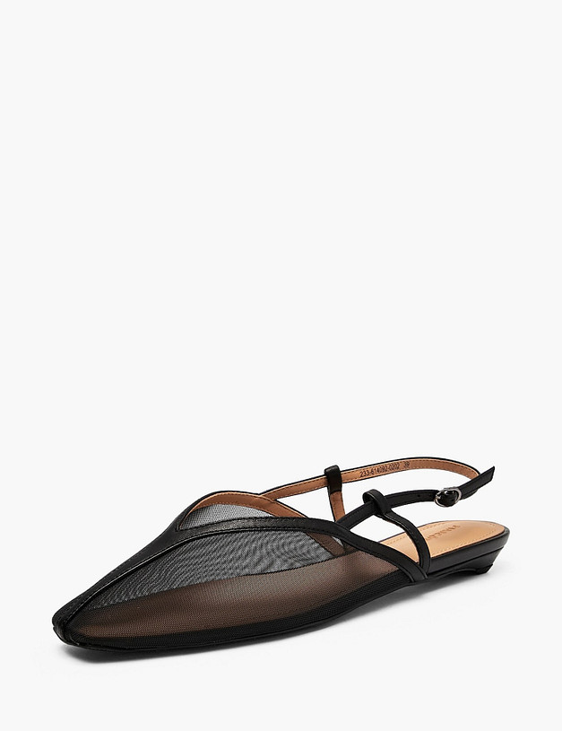 Черные женские туфли MASCOTTE 233-614092-0202 | ракурс 2