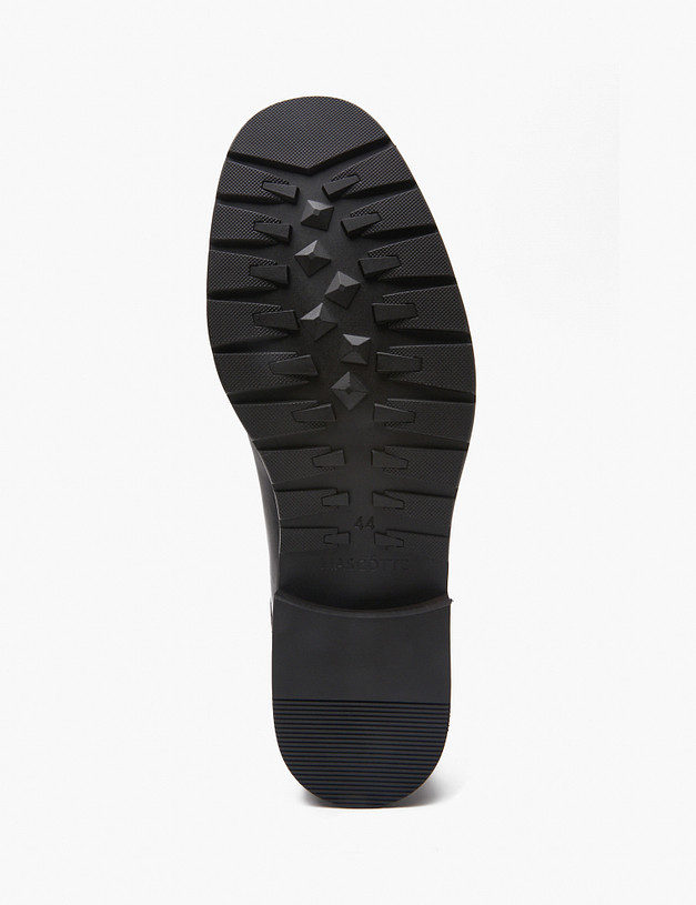 Темно-коричневые мужские туфли MASCOTTE 175-425111-0109 | ракурс 5