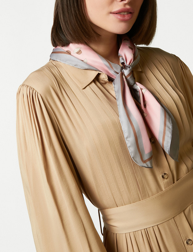 Розовый женский платок MASCOTTE 730-2118-2406 | ракурс 1