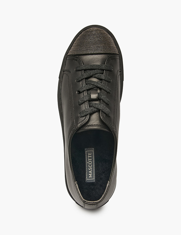 Черные женские кеды MASCOTTE 22-41204212-0102 | ракурс 4