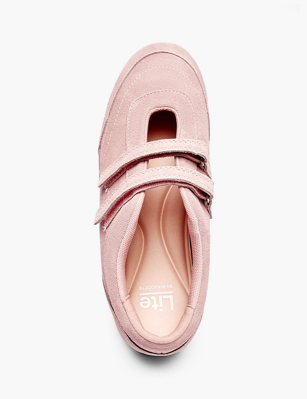 Розовые женские полуботинки MASCOTTE 234-610421-0206 | ракурс 4