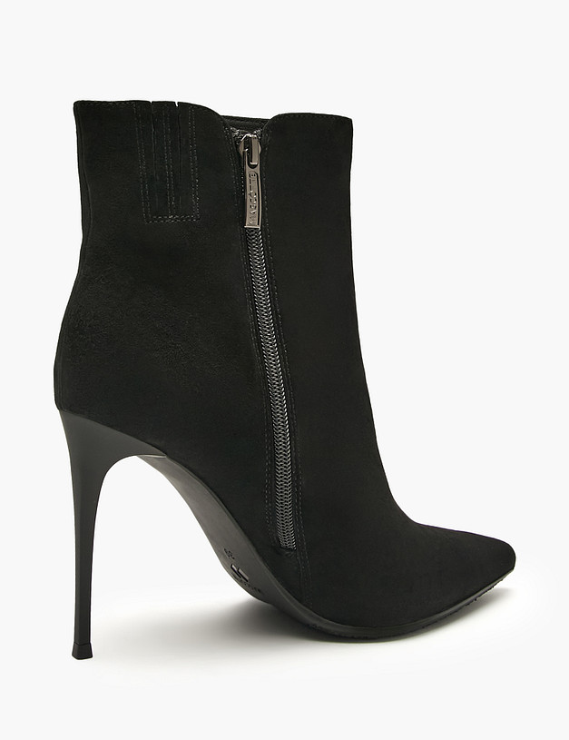 Черные женские ботильоны на шпильке MASCOTTE 175-5281024-3605M | ракурс 3