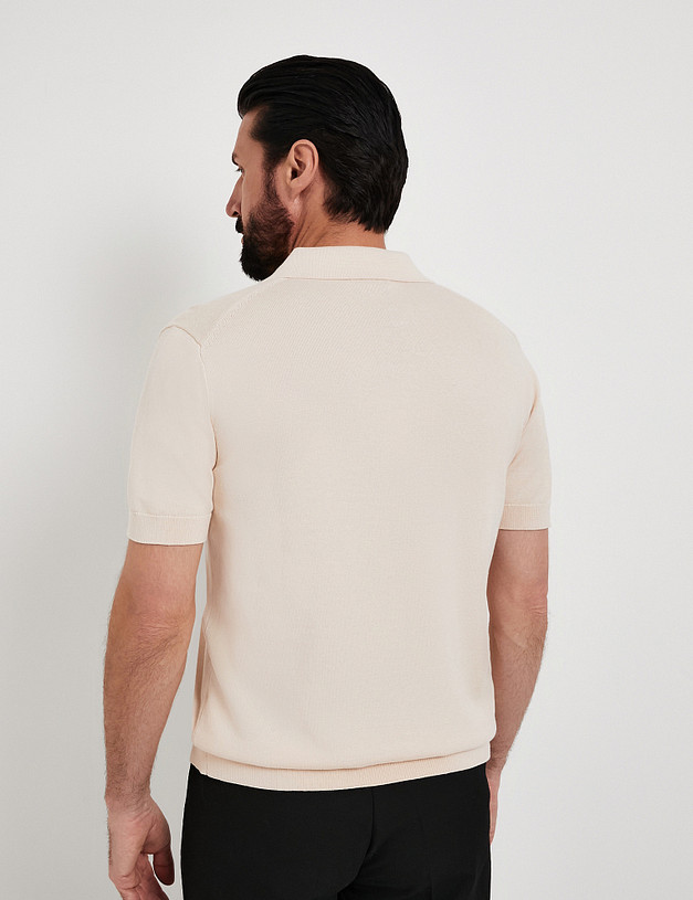 Бежевый мужской джемпер MASCOTTE 852-6113-2608 | ракурс 7