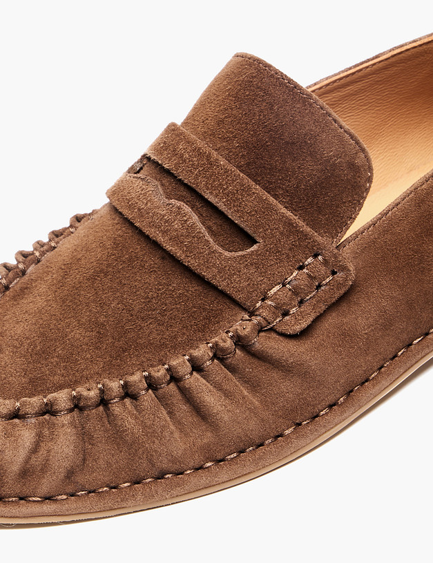 Коричневые женские лоферы MASCOTTE 234-614111-0609 | ракурс 6