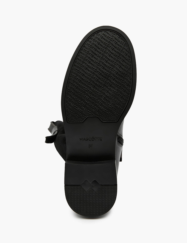 Черные женские сапоги MASCOTTE 172-3200924-3100M | ракурс 5