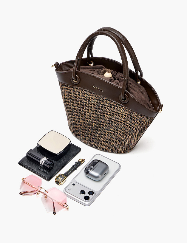 Коричневая женская сумка MASCOTTE 646-6119-209 | ракурс 6