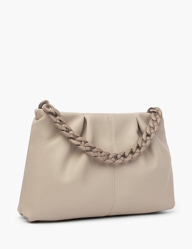 Бежевая женская сумка MASCOTTE 626-2106-608 | ракурс 3 Бежевая женская сумка MASCOTTE 626-2106-608 | ракурс 3