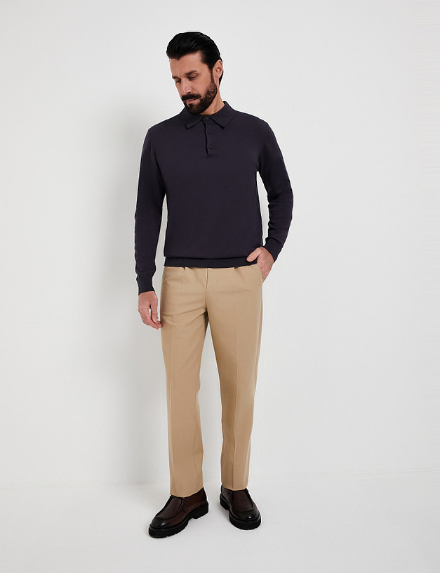 Графитовый мужской джемпер MASCOTTE 971-5106-2610 | ракурс 2