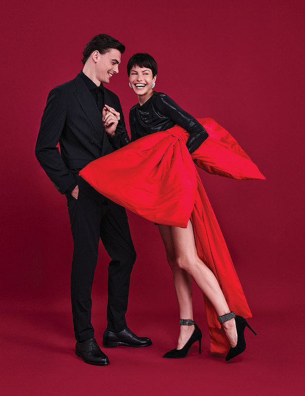 Черные женские туфли MASCOTTE 233-520311-3605M | ракурс 1