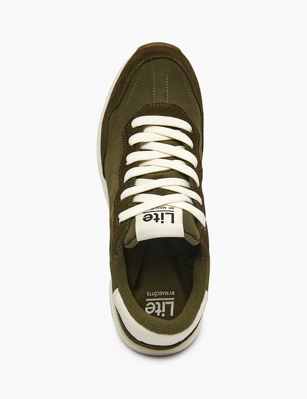 Зеленые женские кроссовки MASCOTTE 156-520121-0204 | ракурс 4