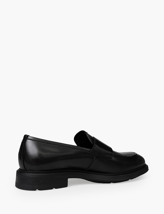 Черные мужские лоферы MASCOTTE 175-615311-6107M | ракурс 3