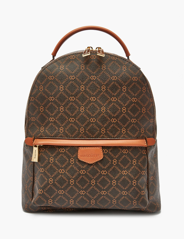 Коричневый женский рюкзак MASCOTTE 602-2212-609 | ракурс 2