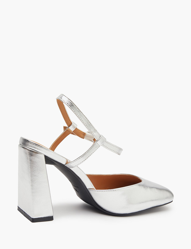 Серебристые женские туфли MASCOTTE 126-511311-0116 | ракурс 5