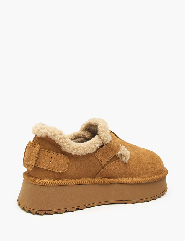 Бежевые женские угги MASCOTTE 234-520551-0208 | ракурс 3