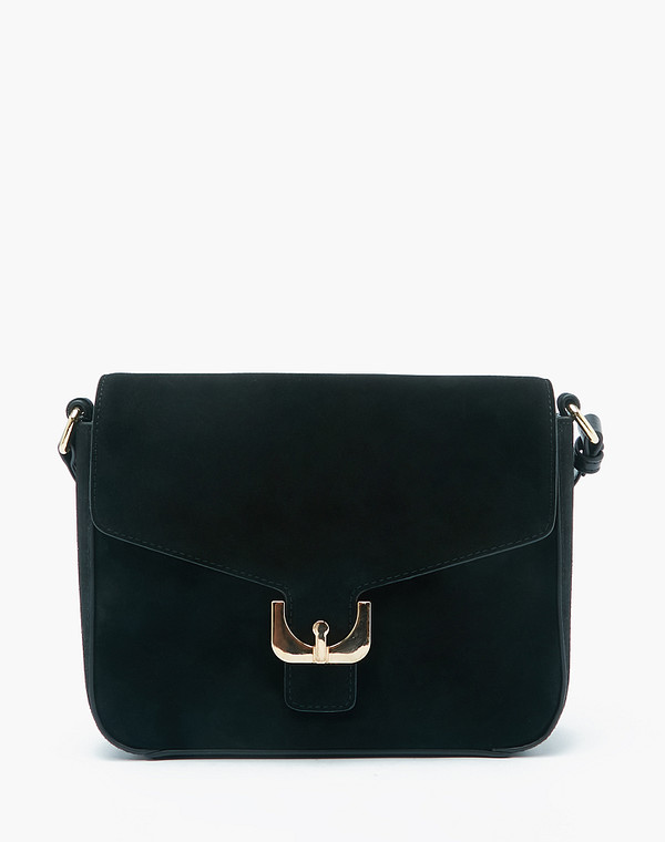 604-2232-0202 Сумка женская велюр-и.кожа/текстиль черн, S, Mascotte