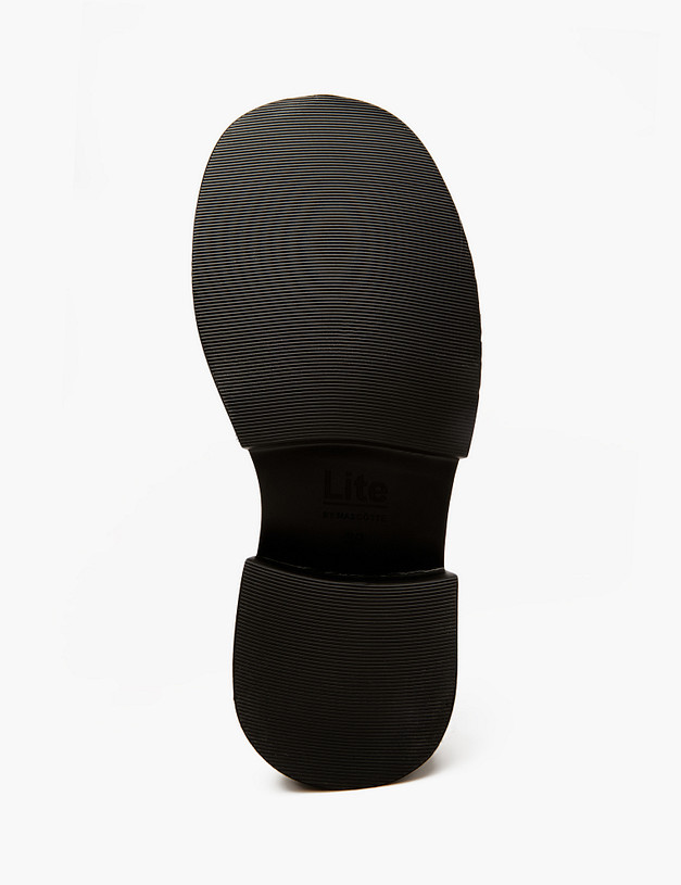 Коричневые женские лоферы из кожи MASCOTTE 58-412011-0109 | ракурс 5