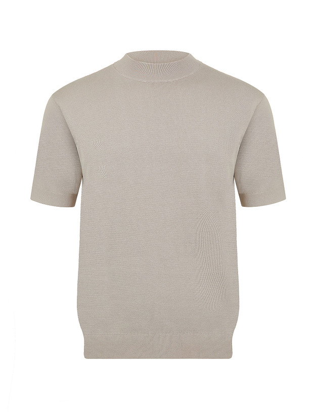 Серо-бежевый мужской джемпер MASCOTTE 971-6108-2608 | ракурс 1