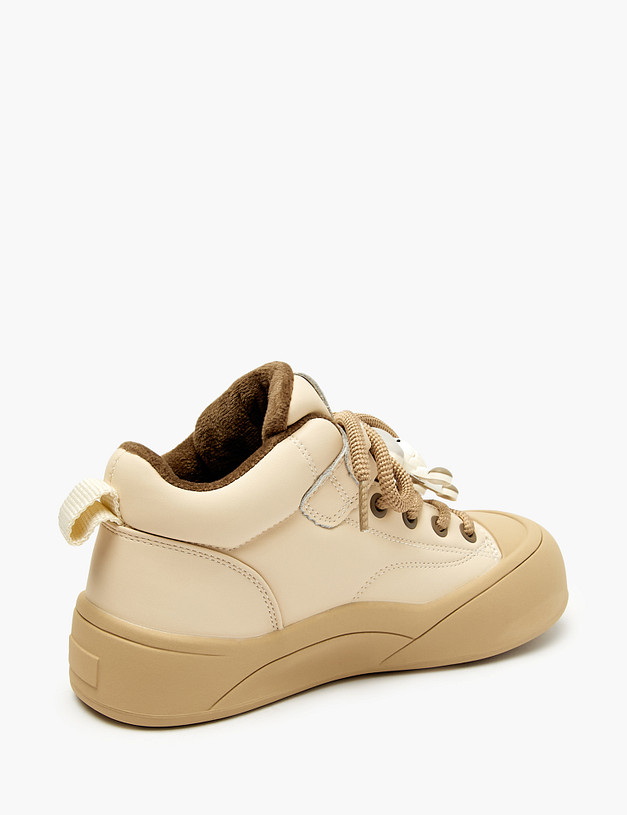 Молочные детские кеды MASCOTTE 234-523821-0601 | ракурс 4