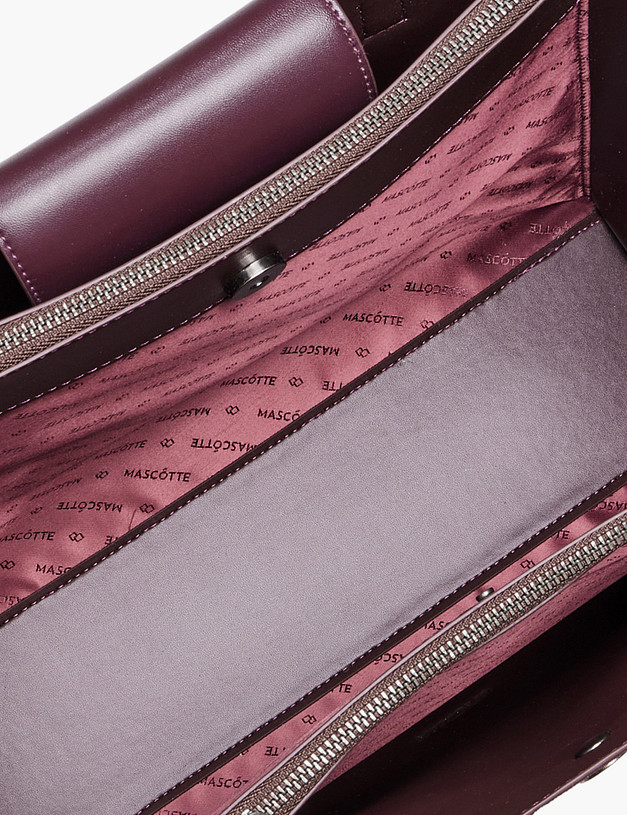 Бордовая женская сумка MASCOTTE 660-5214-105 | ракурс 3