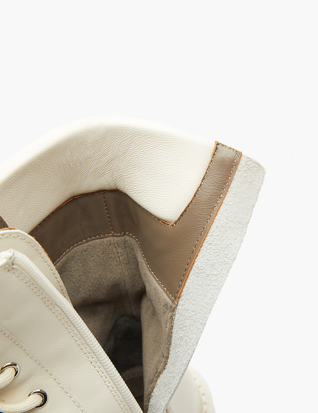 Молочные женские ботинки MASCOTTE 172-3200723-7115M | ракурс 7