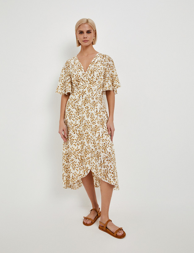 Женское платье с цветочным принтом MASCOTTE 973-5108-2412 | ракурс 1