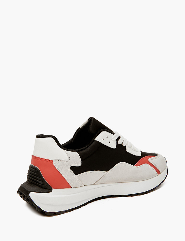 Черные мужские кроссовки MASCOTTE 128-417121-0202 | ракурс 4