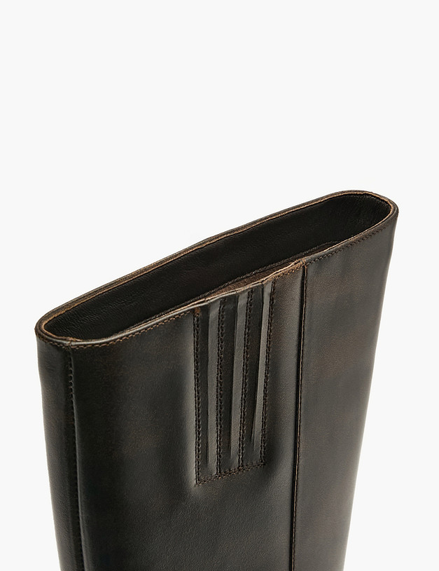 Коричневые женские сапоги MASCOTTE 22-5280221-6108M | ракурс 6