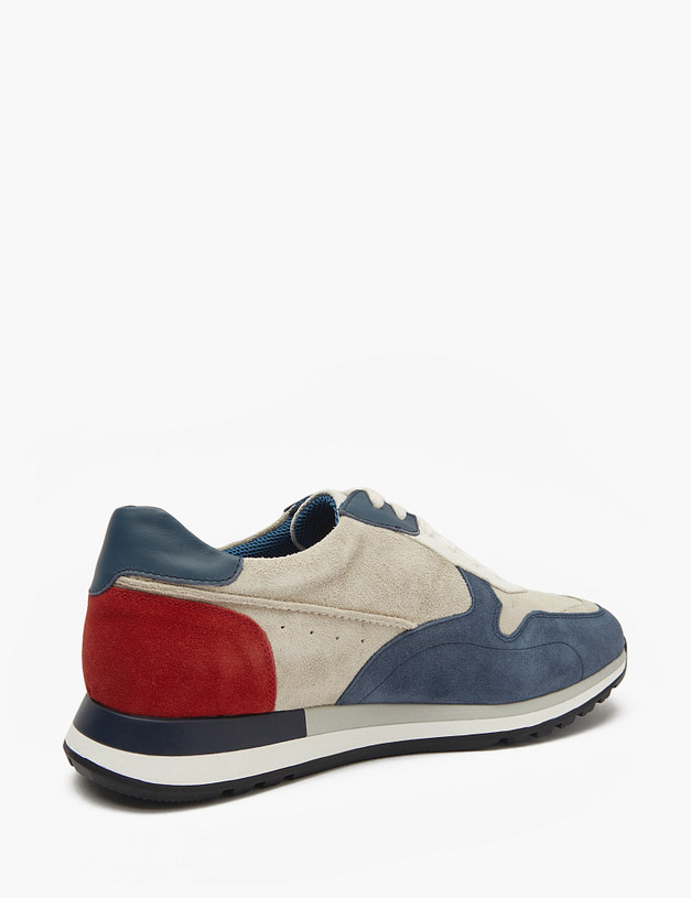 Мужские кроссовки с цветными вставками MASCOTTE 175-4192025-2254M | ракурс 3 Мужские кроссовки с цветными вставками MASCOTTE 175-4192025-2254M | ракурс 3