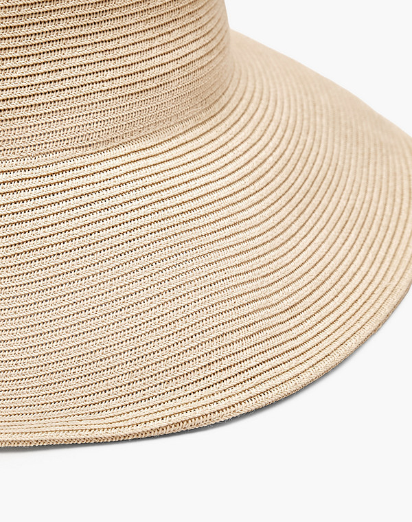 766-6142-2401 Шляпа женская целлюлоза-текстиль молочн, Mascotte