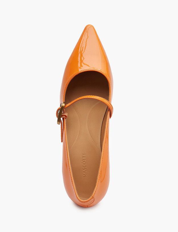 Оранжевые женские туфли Мэри Джейн MASCOTTE 94-5164612-0713 | ракурс 6
