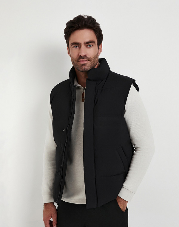 834-5207-2402 Жилет мужской черн, Mascotte