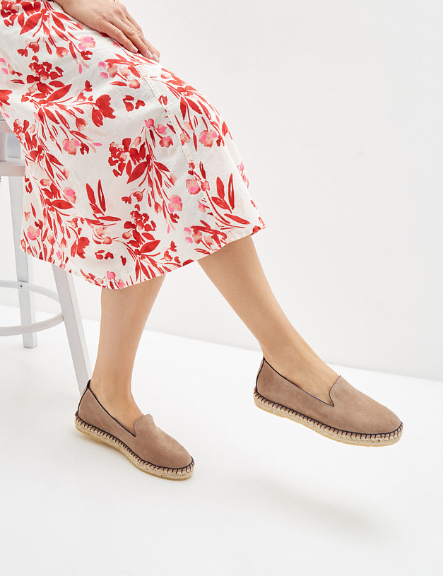 Бежевые женские эспадрильи MASCOTTE 492-010162-0608 | ракурс 6