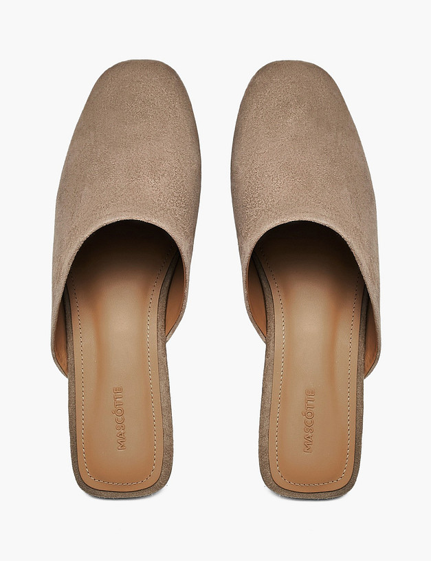 Бежевые женские сабо MASCOTTE 233-612911-4699M | ракурс 4