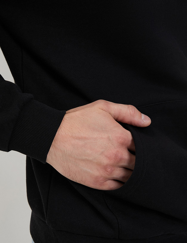 Черное мужское худи MASCOTTE 848-4128-2602 | ракурс 6