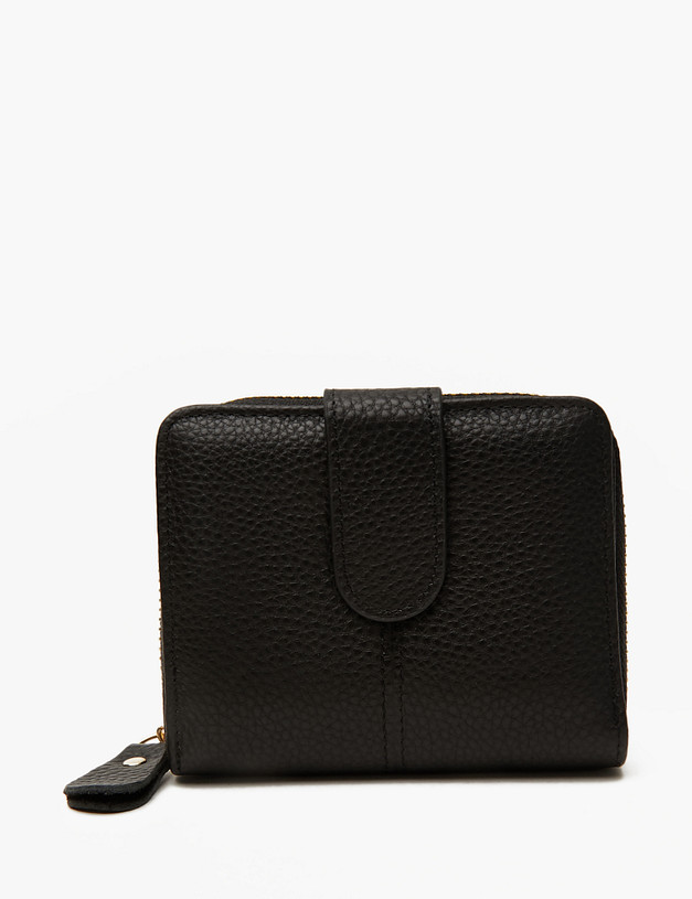 Черный женский кошелек MASCOTTE 660-4101-102 | ракурс 2 Черный женский кошелек MASCOTTE 660-4101-102 | ракурс 2