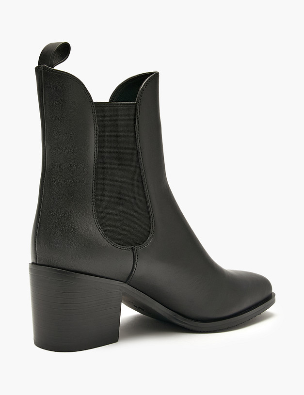 Черные женские ботильоны MASCOTTE 175-5282221-3100M | ракурс 3