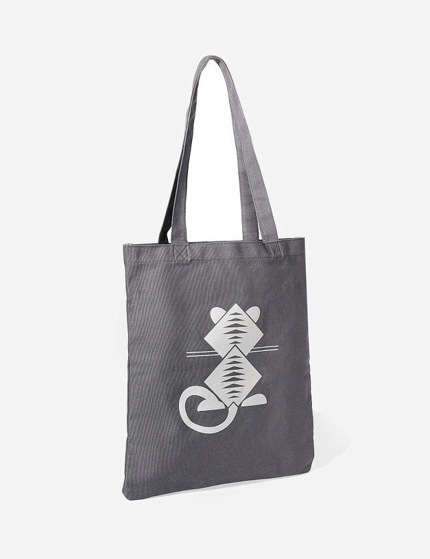 Серая женская сумка MASCOTTE 762-1201-210 | ракурс 2