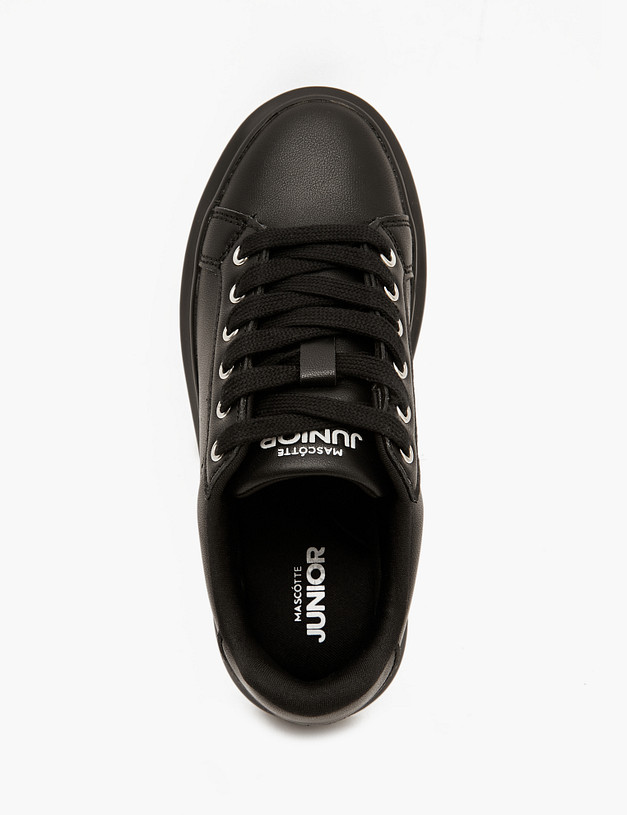 Черные детские кеды MASCOTTE 64-411921-0602 | ракурс 6