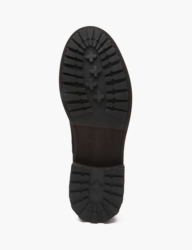 Черные мужские челси из велюра MASCOTTE 22-422122-3205M | ракурс 5 Черные мужские челси из велюра MASCOTTE 22-422122-3205M | ракурс 5