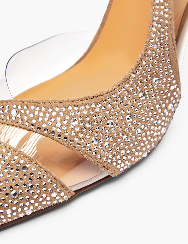 Бежевые женские туфли MASCOTTE 126-613911-0608 | ракурс 6